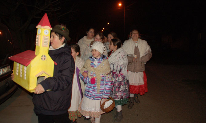 Szenttamási betlehemesek 2016. december